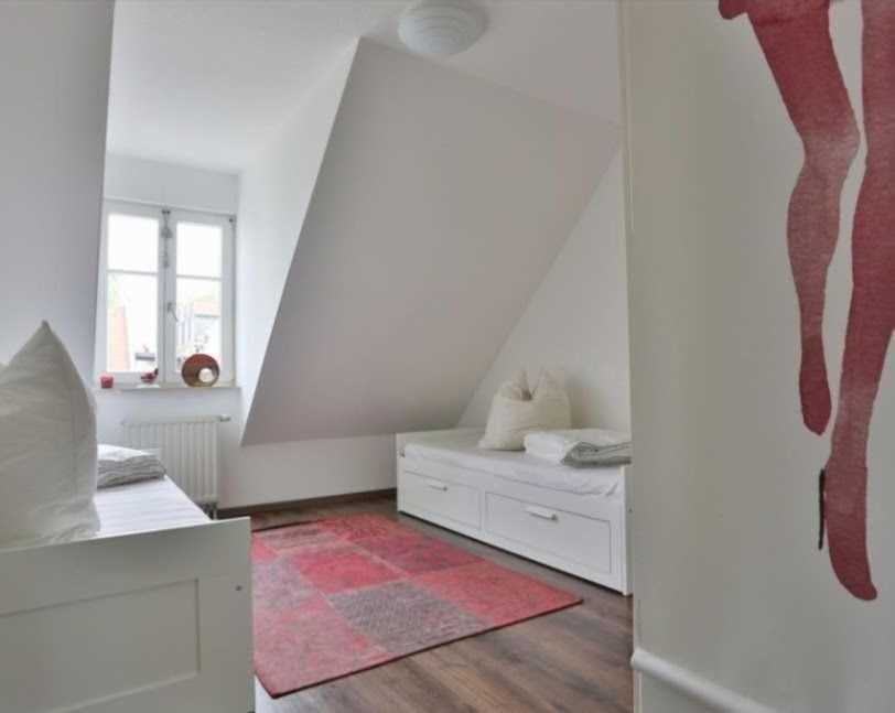 Hochwertige Ferienwohnung Direkt Am Wasser Mit Balkon Greifswald Bagian luar foto